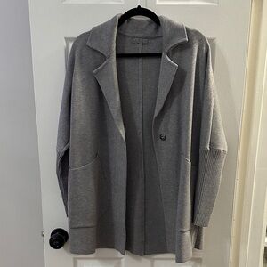 Gray Women's Open Front Cardigan